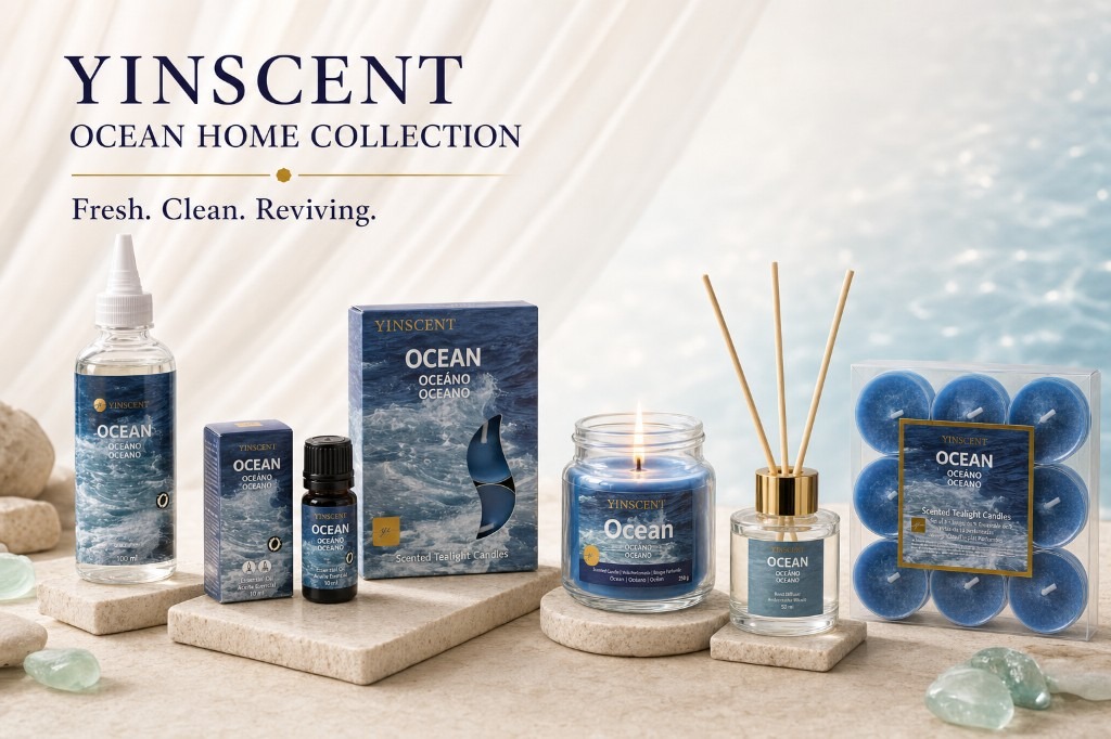 YINSCENT — Ocean home collection. Fresh, clean, reviving.