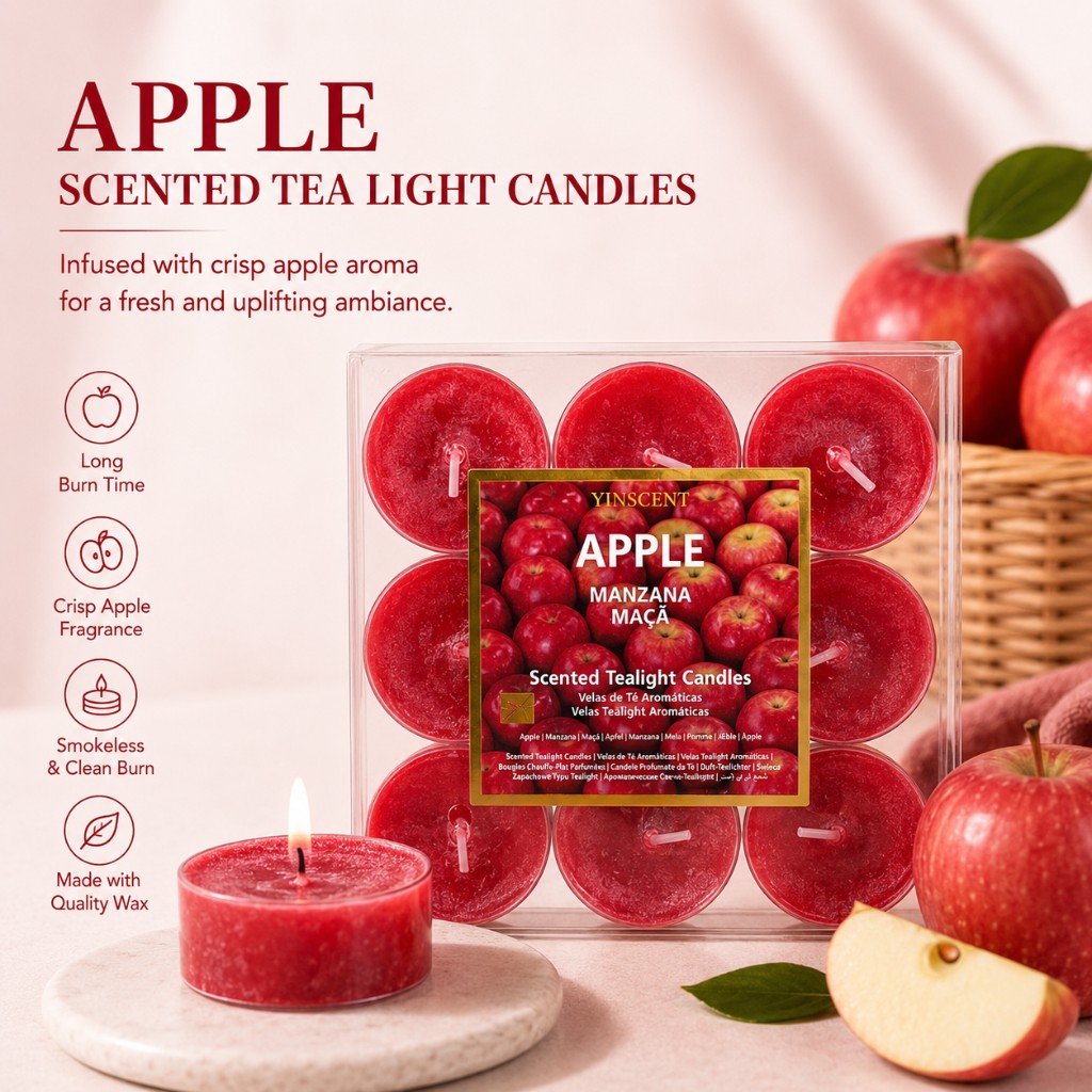 Apple tealights