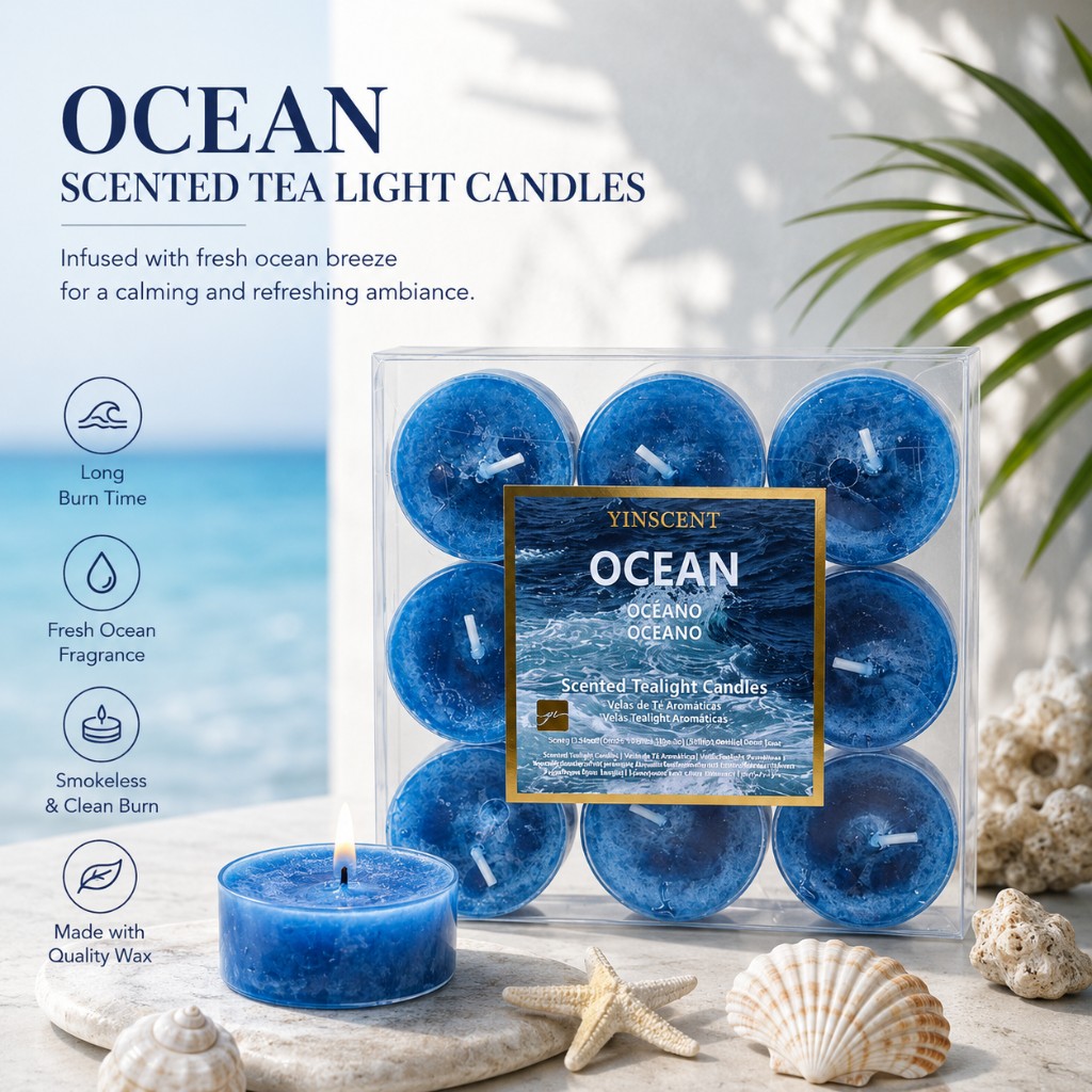 Ocean tealights