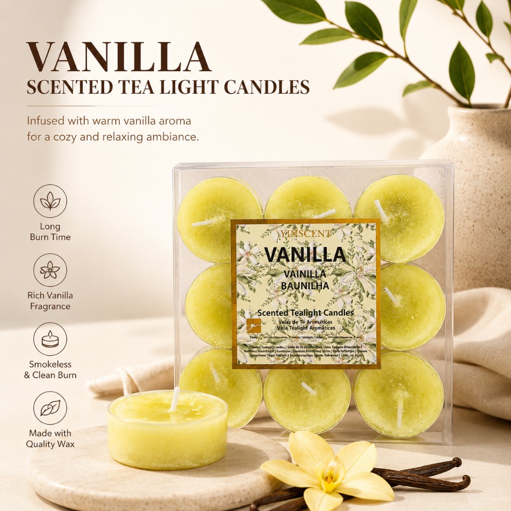 Vanilla tealights